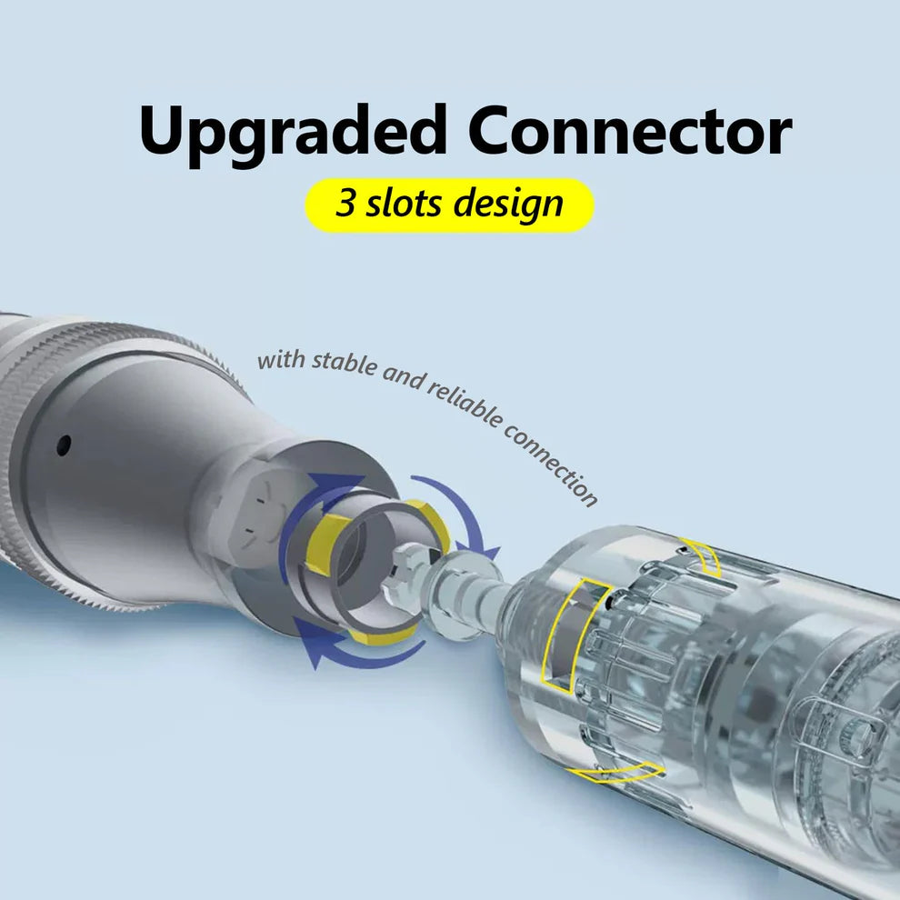 Pro-Level Microneedling System – Includes 12 Precision Cartridges for Glowing Skin