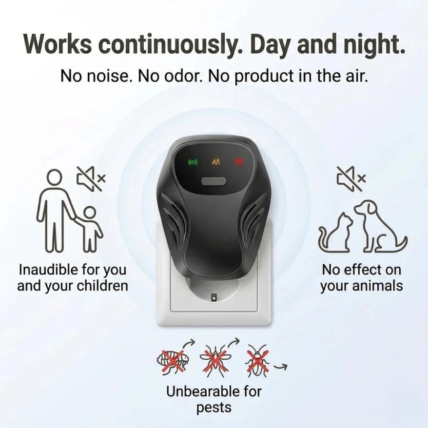 Invisible to you and your pets