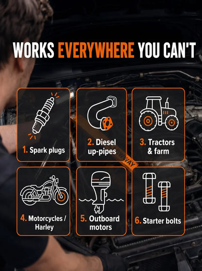 Vitaxe - The Wrench That Reaches What Your Ratchet Can't