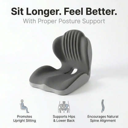 Ergonomic Back Support Seat Cushion