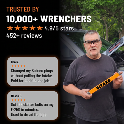 Vitaxe - The Wrench That Reaches What Your Ratchet Can't