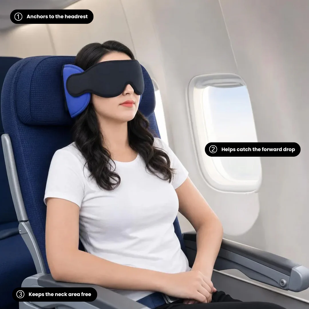 Seat-backed head support